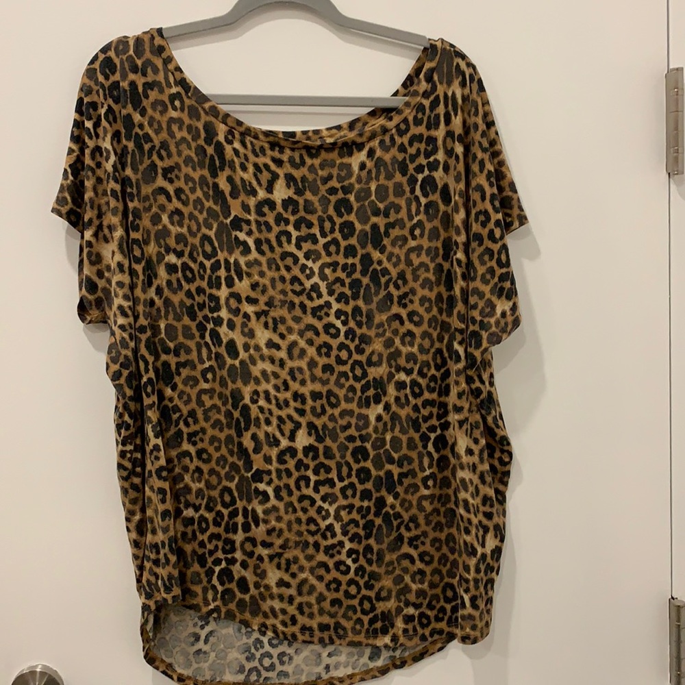 Express Off the Shoulder Tee